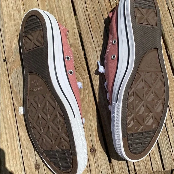 BRAND NEW Converse All Stars. Peachy pink. Slip on. Size 8.5 Canvas. - Picture 6 of 6